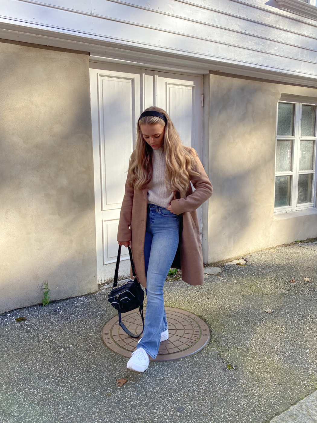 ONLBLUSH MW Flared Jeans - REA1319